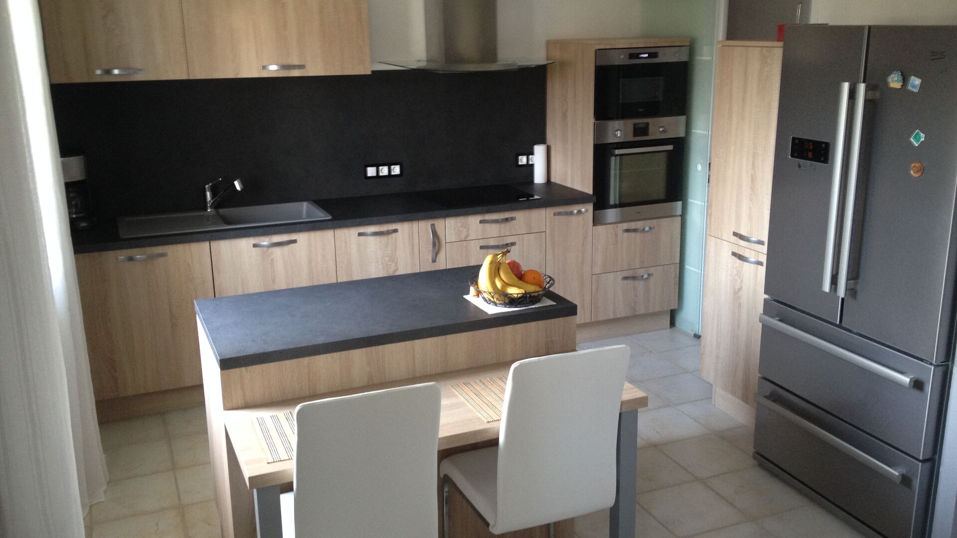 Cuisine équipée sur mesure Trend + Chêne timber