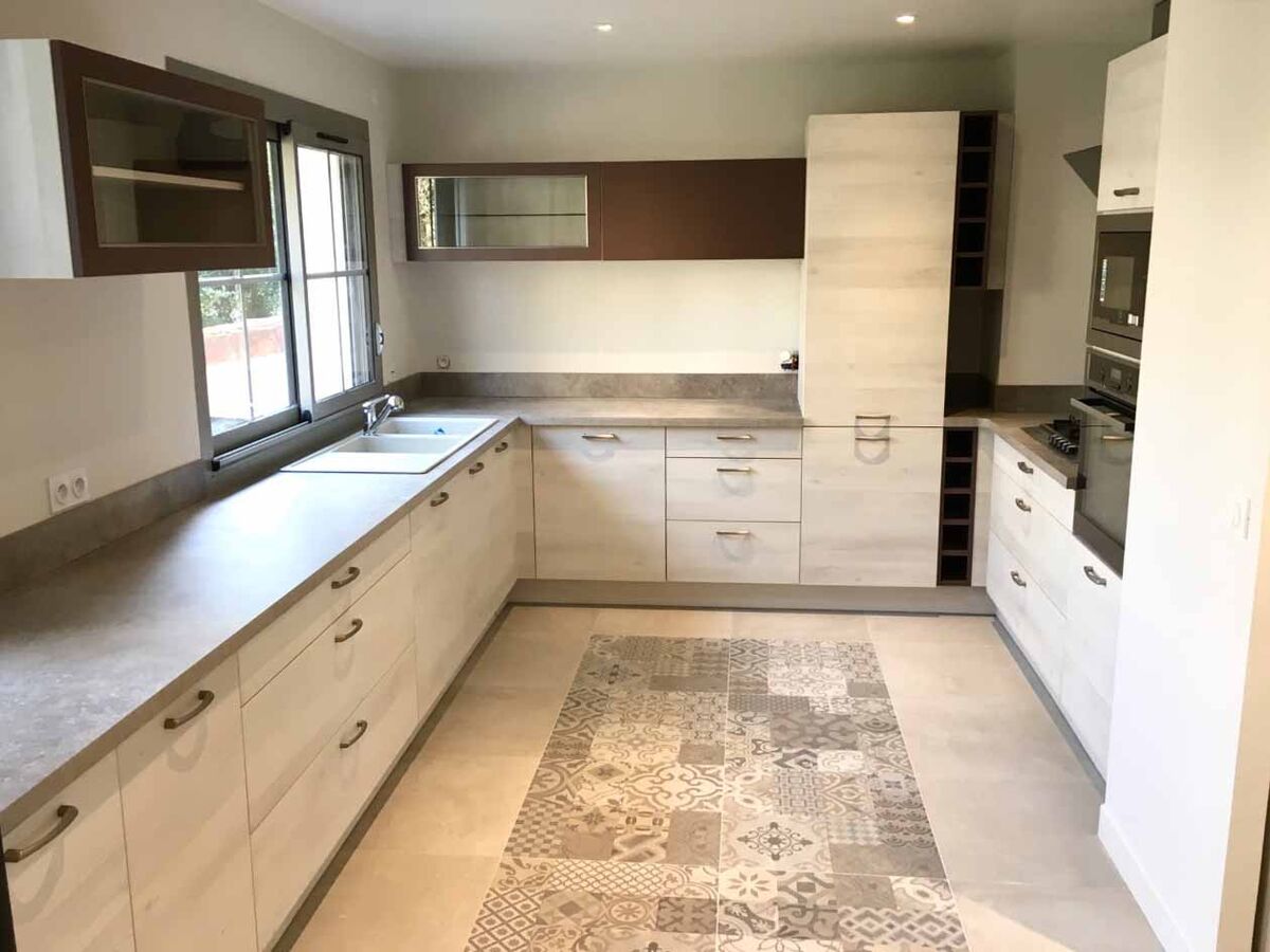 Cuisine équipée sur mesure Trend + Artic wood