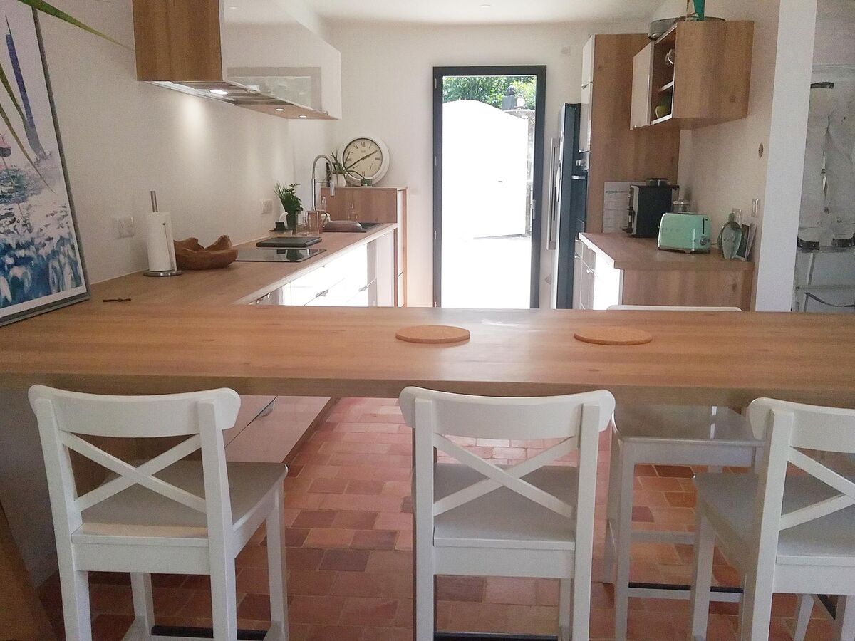 Cuisine avant-après sur mesure Light Blanc Brillant