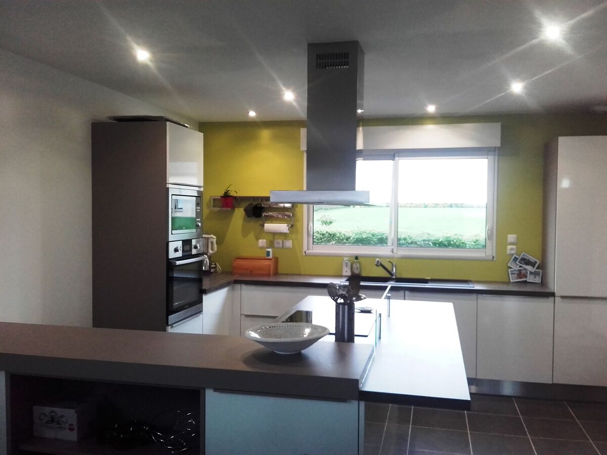 Rénovation cuisine sur mesure Light Blanc brillant