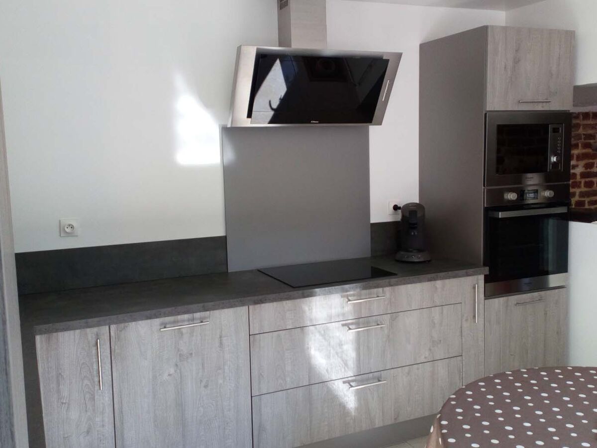 Rénovation cuisine sur mesure Label Chene Sable Synchrone