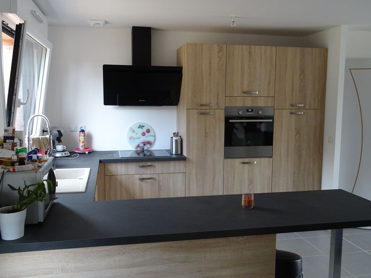 Rénovation cuisine sur mesure Trend + Chêne timber