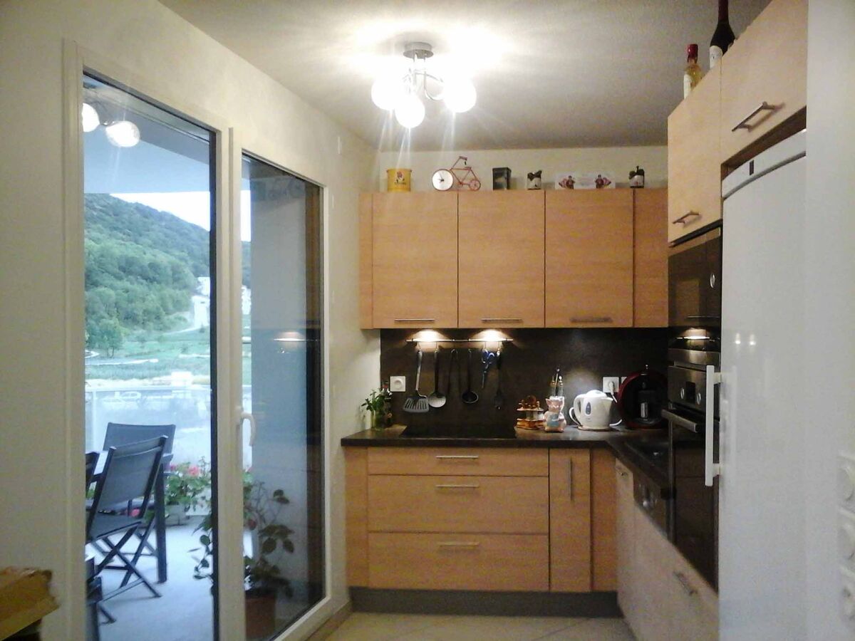 Cuisine avant-après sur mesure Trend + Soft oak