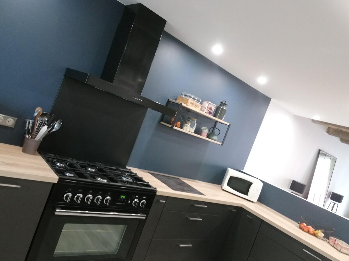 Rénovation cuisine équipée sur mesure Label Métal Brossé