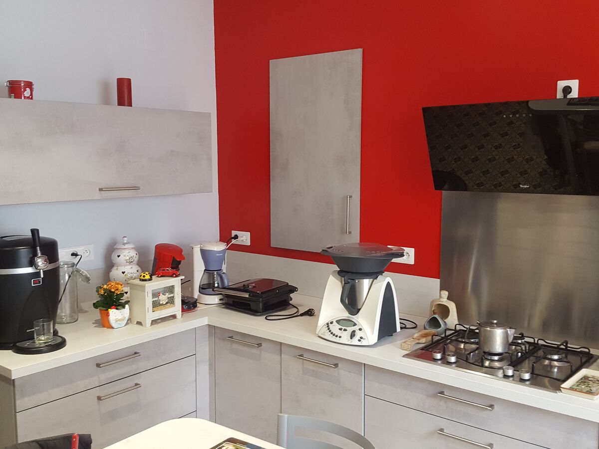 Cuisine équipée sur mesure Label Béton Clair