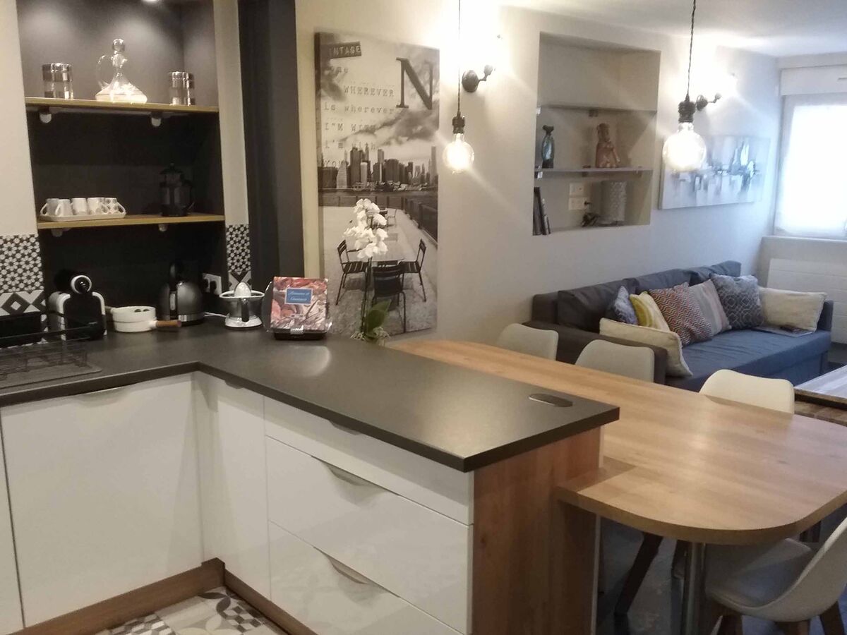 Rénovation cuisine sur mesure Light Blanc brillant