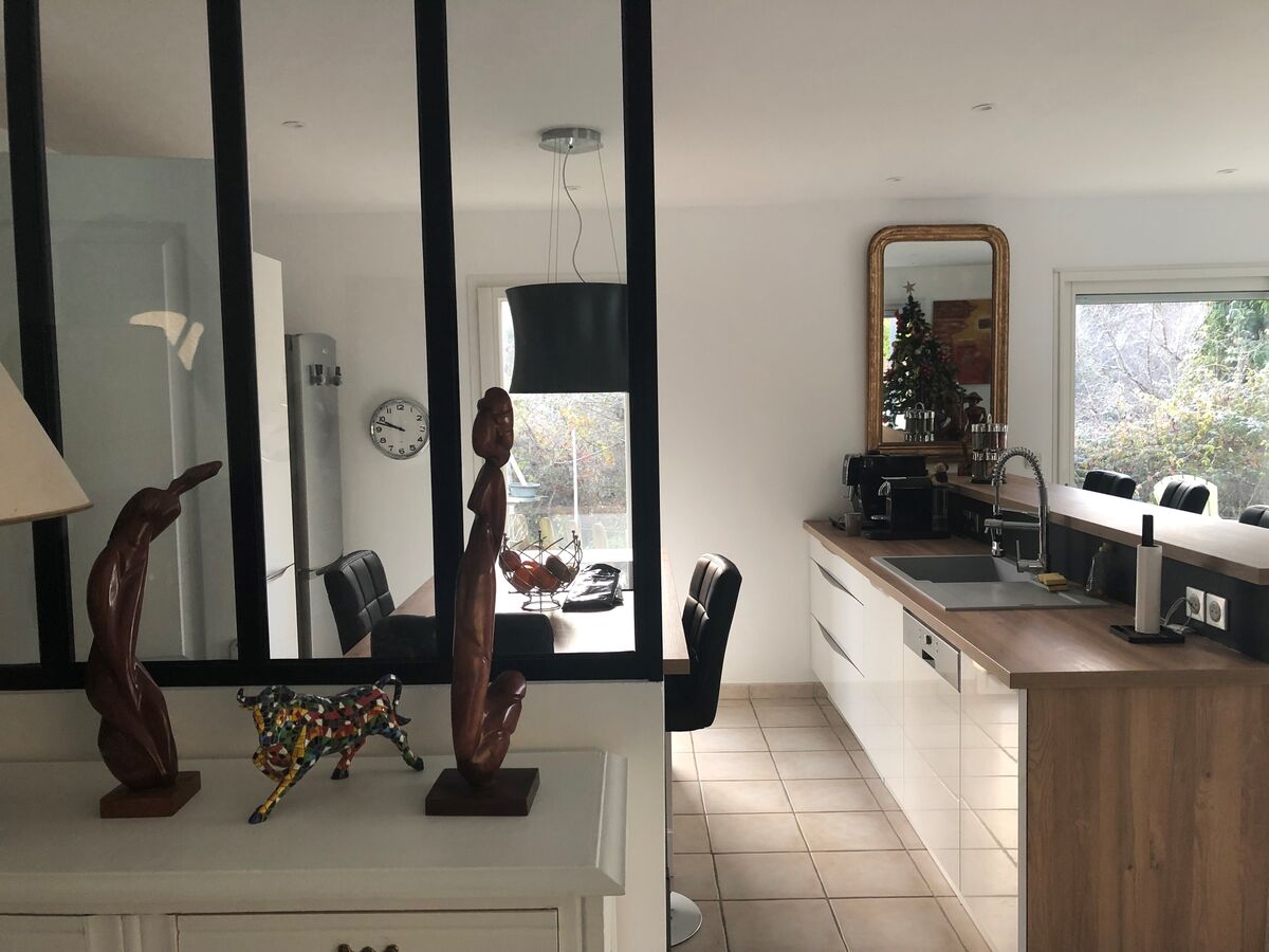 Cuisine équipée sur mesure Light Blanc Brillant