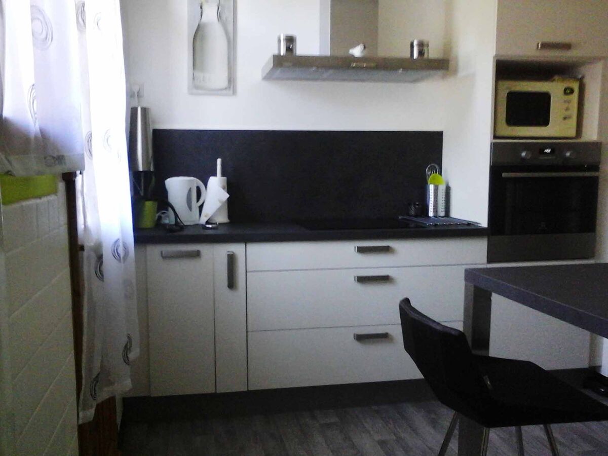 Cuisine avant-après sur mesure Trend Pannacotta mat