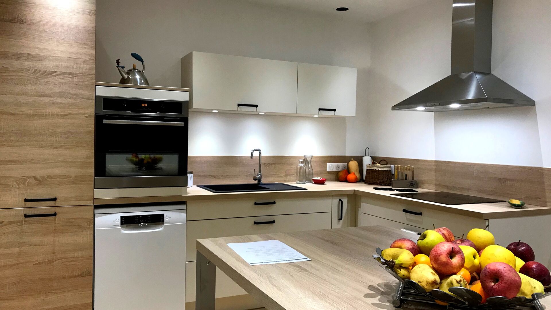 Cuisine équipée sur mesure Trend Pannacotta Mat