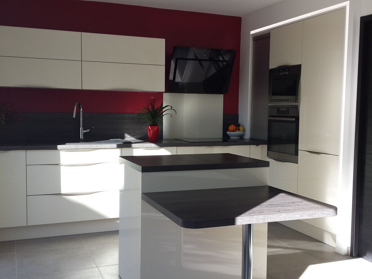 Rénovation cuisine sur mesure Light Blanc brillant