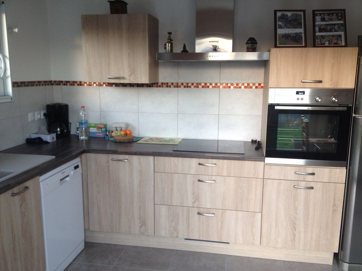 Rénovation cuisine sur mesure Trend + Chêne timber