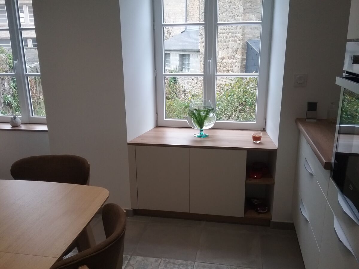 Cuisine avant-après sur mesure Trend Pannacotta Mat