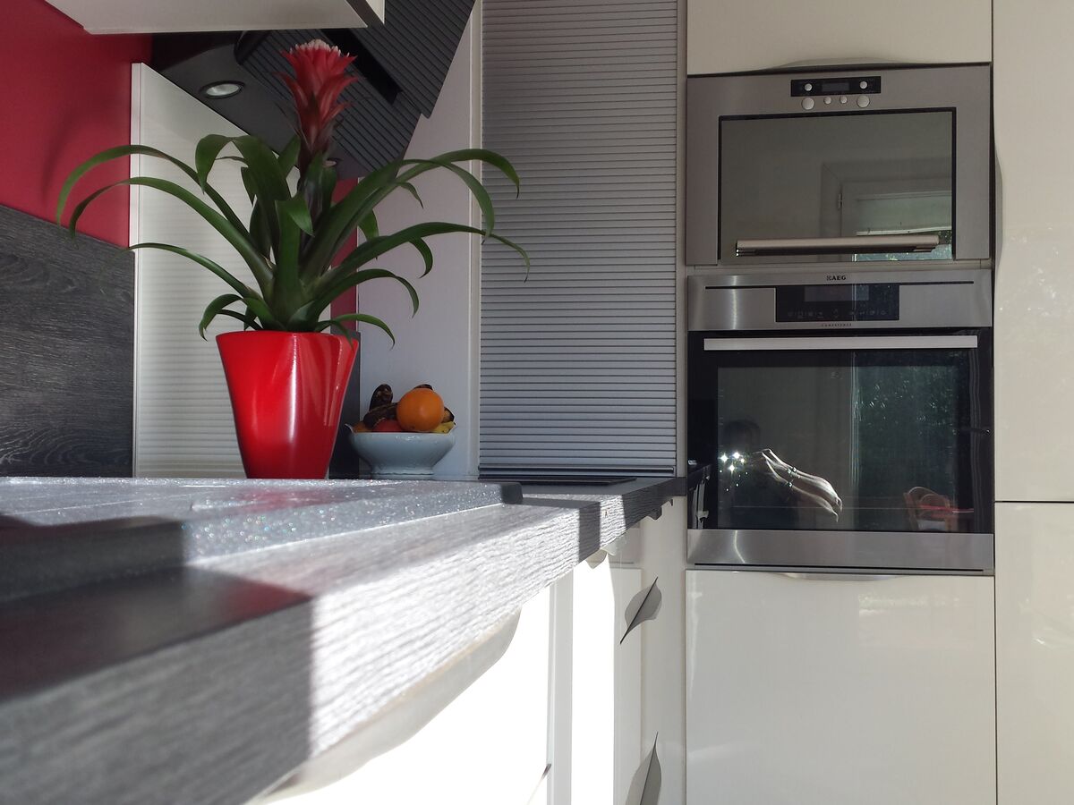 Cuisine avant-après sur mesure Light Blanc brillant