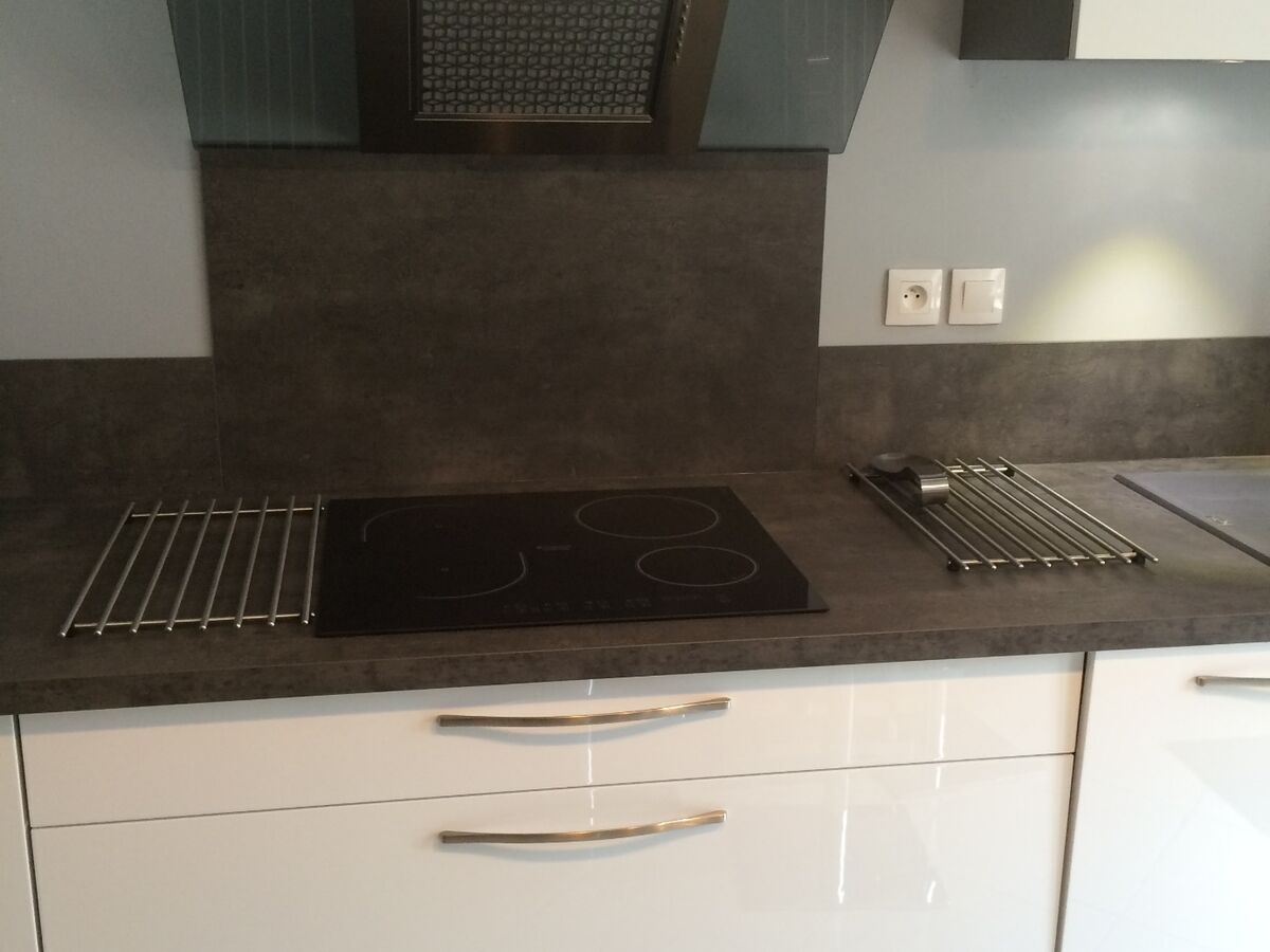 Cuisine avant-après sur mesure Light Blanc brillant