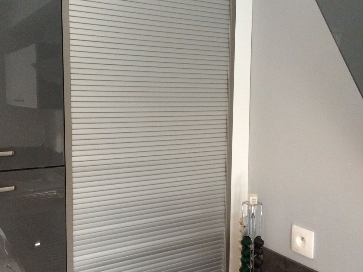 Cuisine avant-après sur mesure Light Blanc brillant