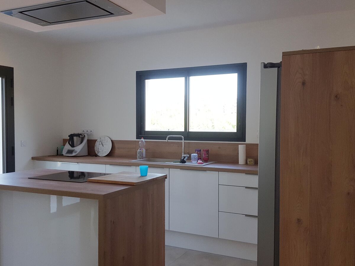 Rénovation cuisine équipée sur mesure Light Blanc Brillant