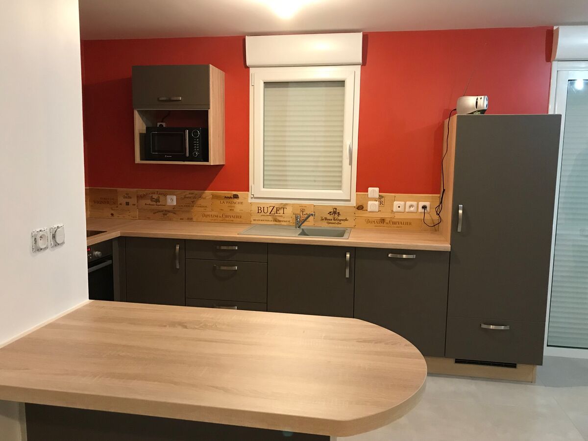 Cuisine avant-après sur mesure Trend Truffe