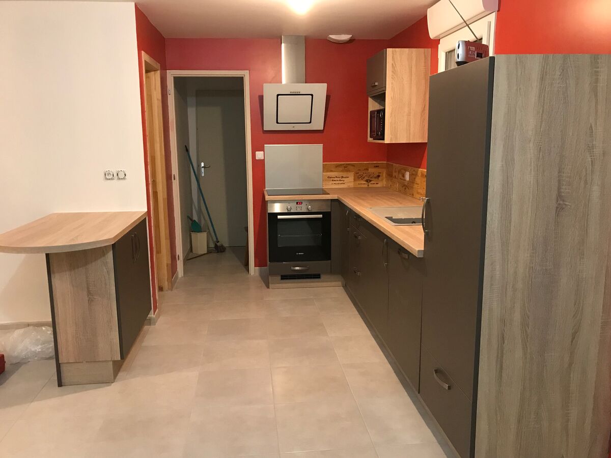 Cuisine avant-après sur mesure Trend Truffe