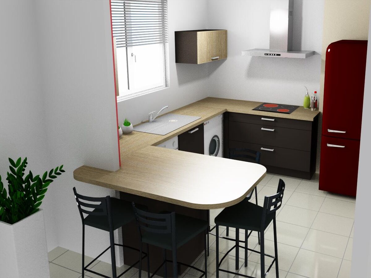 Cuisine avant-après sur mesure Trend + Ombre soft