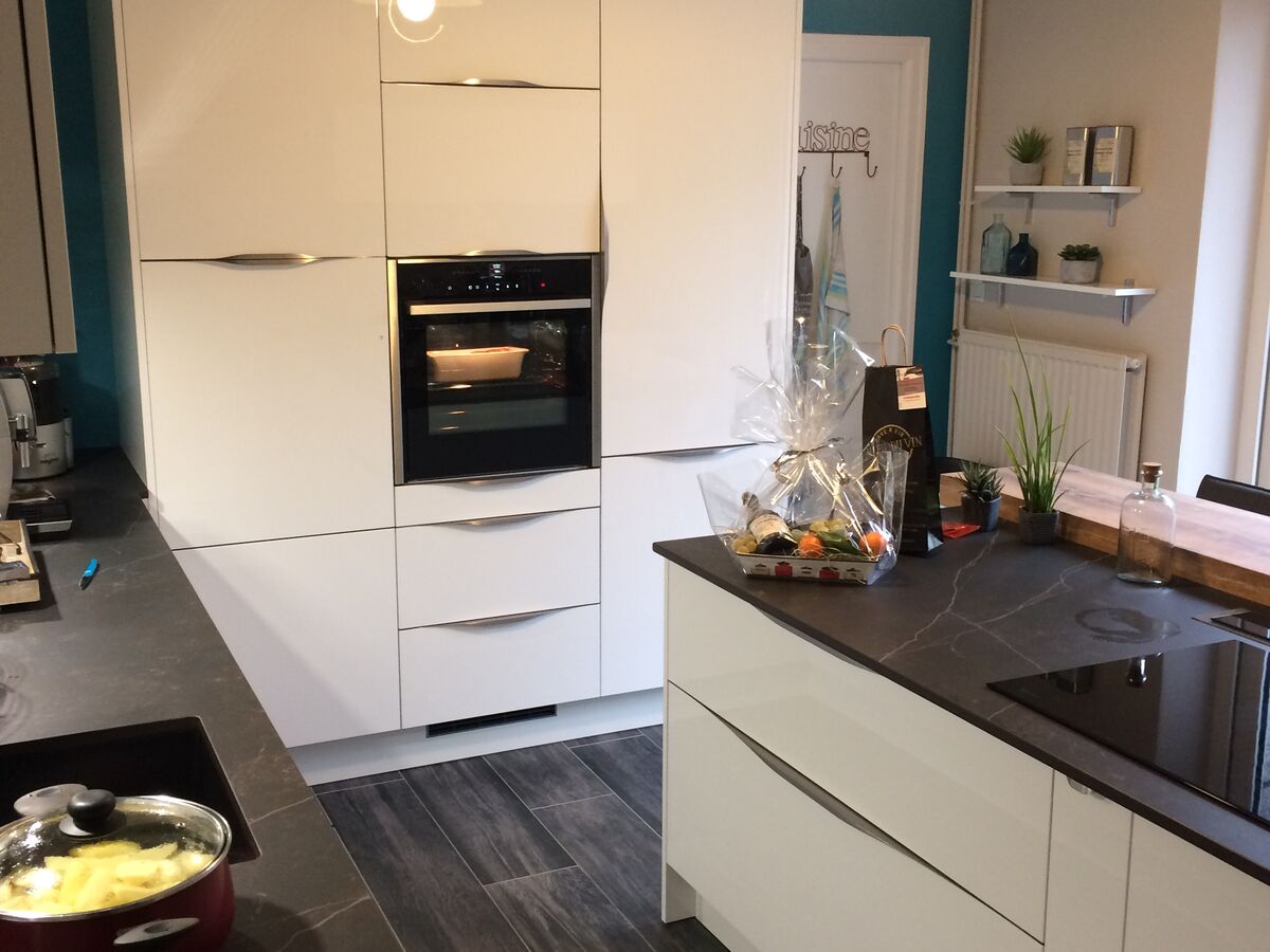 Rénovation cuisine équipée sur mesure Light Blanc Brillant