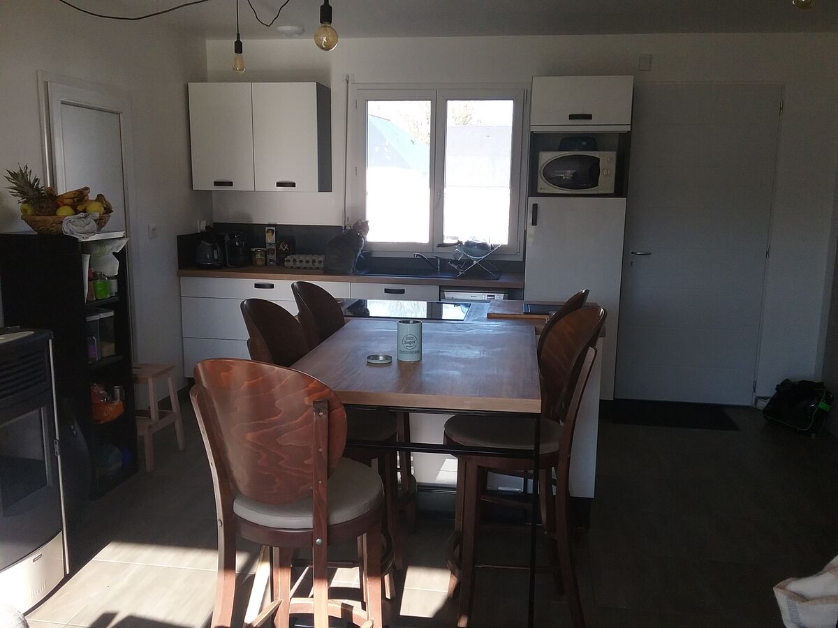 Rénovation cuisine équipée sur mesure Light Blanc Brillant