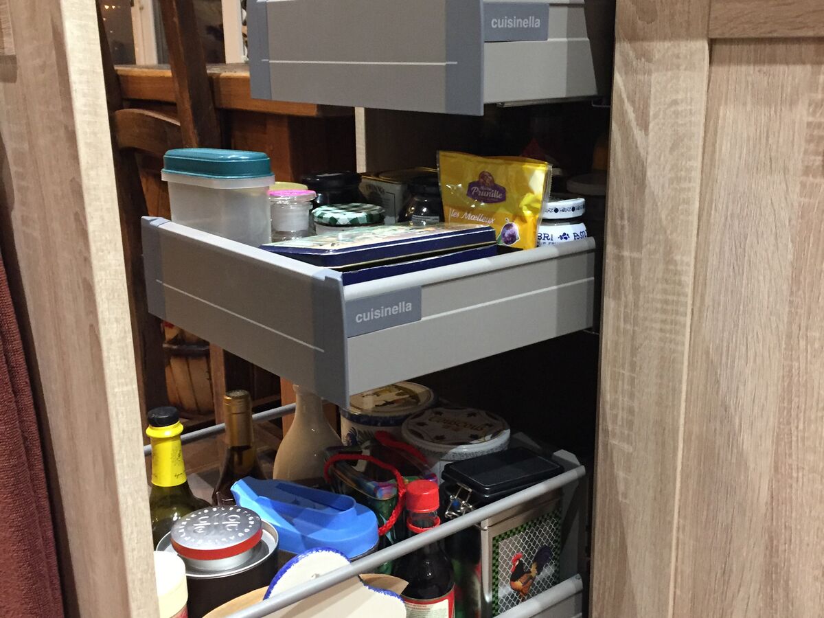 Cuisine avant-après sur mesure Trend Cube Nordic spirit