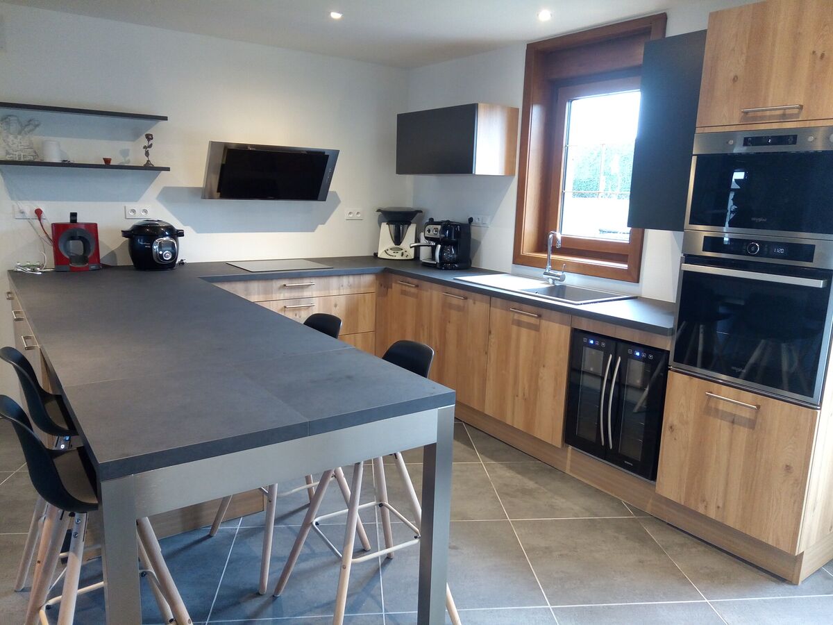 Cuisine équipée sur mesure Trend Chêne Honey & Ombre Soft