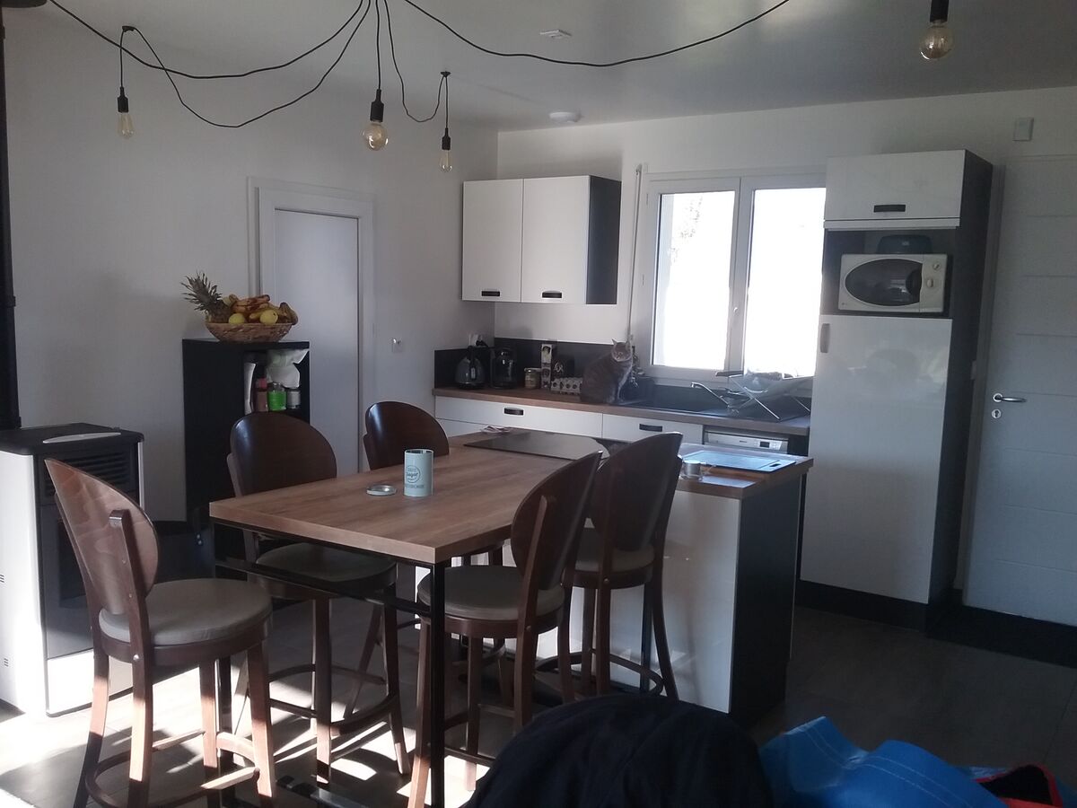 Cuisine avant-après sur mesure Light Blanc Brillant