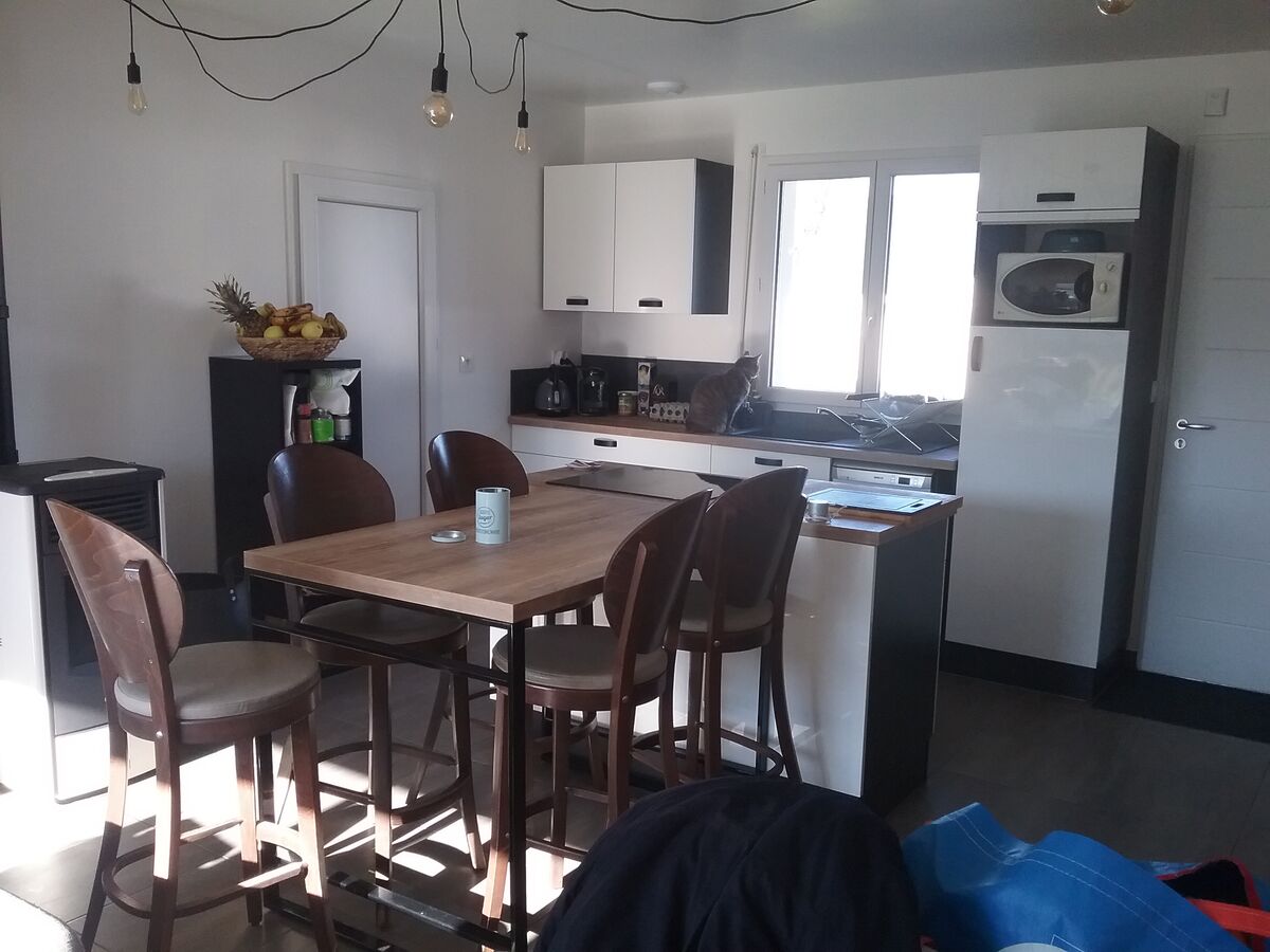 Cuisine avant-après sur mesure Light Blanc Brillant