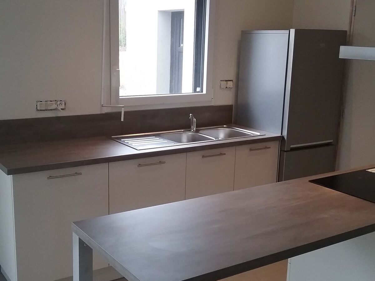 Cuisine équipée sur mesure Trend Pannacotta Mat