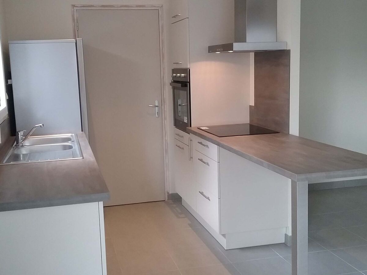 Cuisine avant-après sur mesure Trend Pannacotta Mat