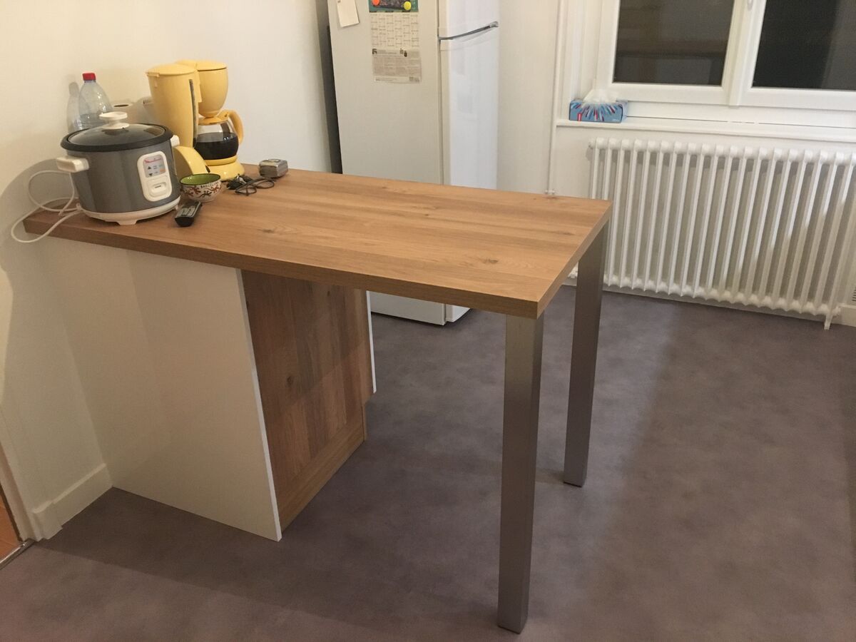 Cuisine avant-après sur mesure Light Blanc Brillant