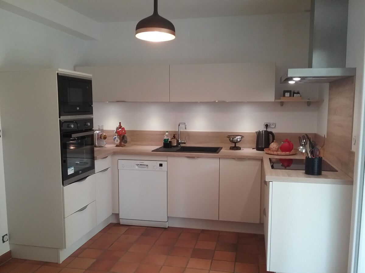 Rénovation cuisine équipée sur mesure Trend Pannacotta Mat