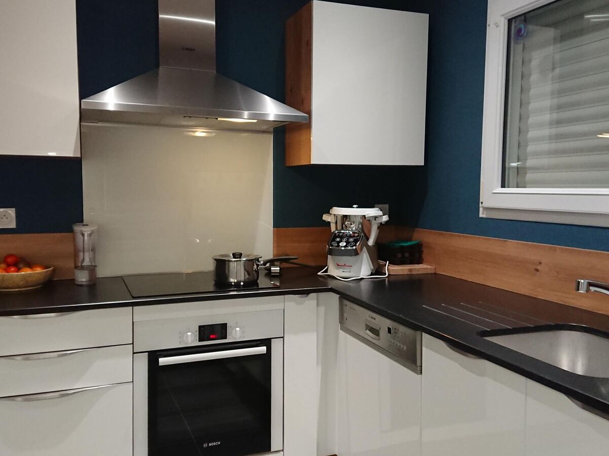 Rénovation cuisine équipée sur mesure Light Blanc Brillant