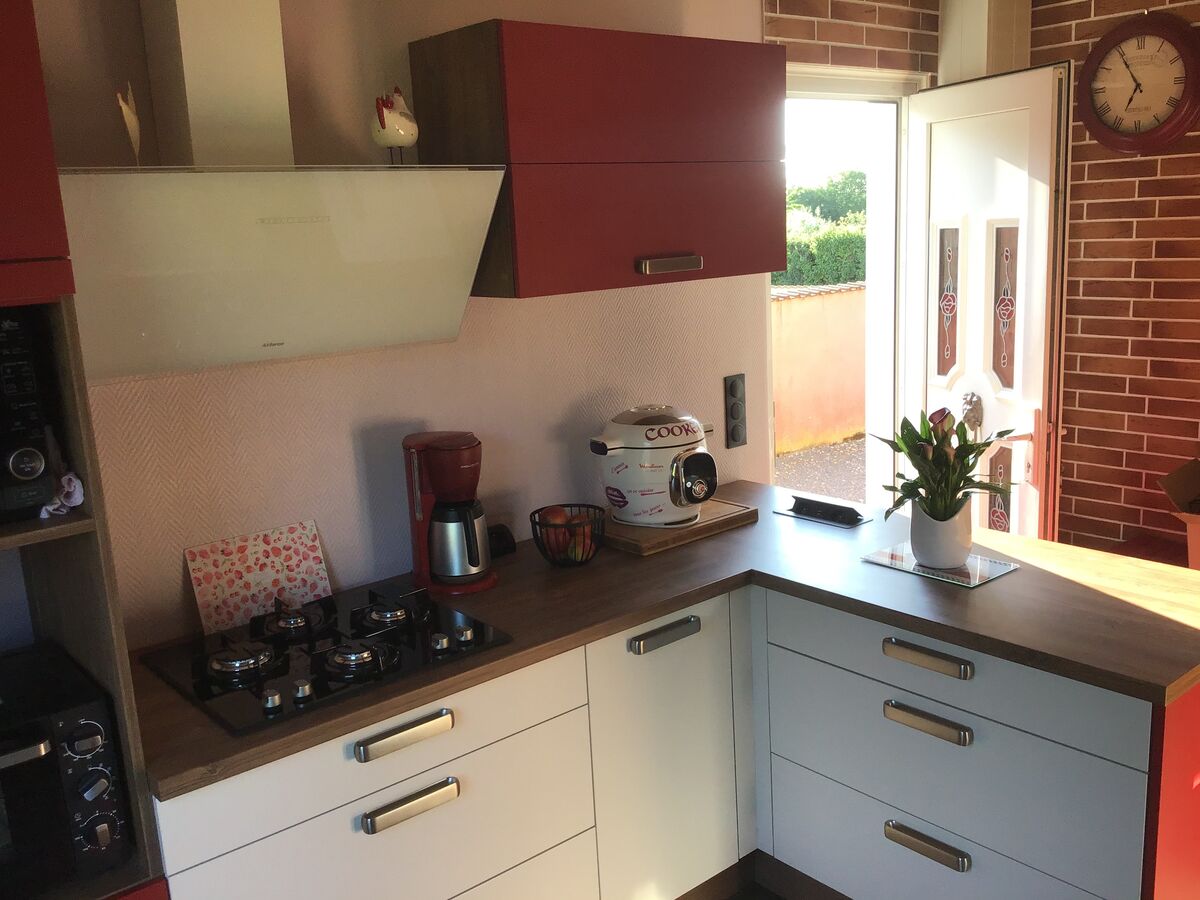 Rénovation cuisine équipée sur mesure TREND Pannacotta Mat