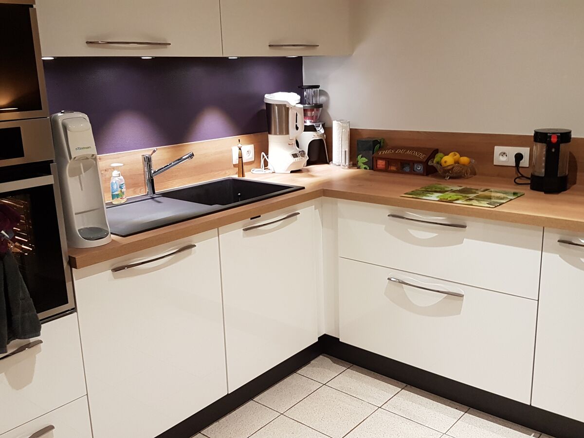 Rénovation cuisine sur mesure Light Blanc brillant