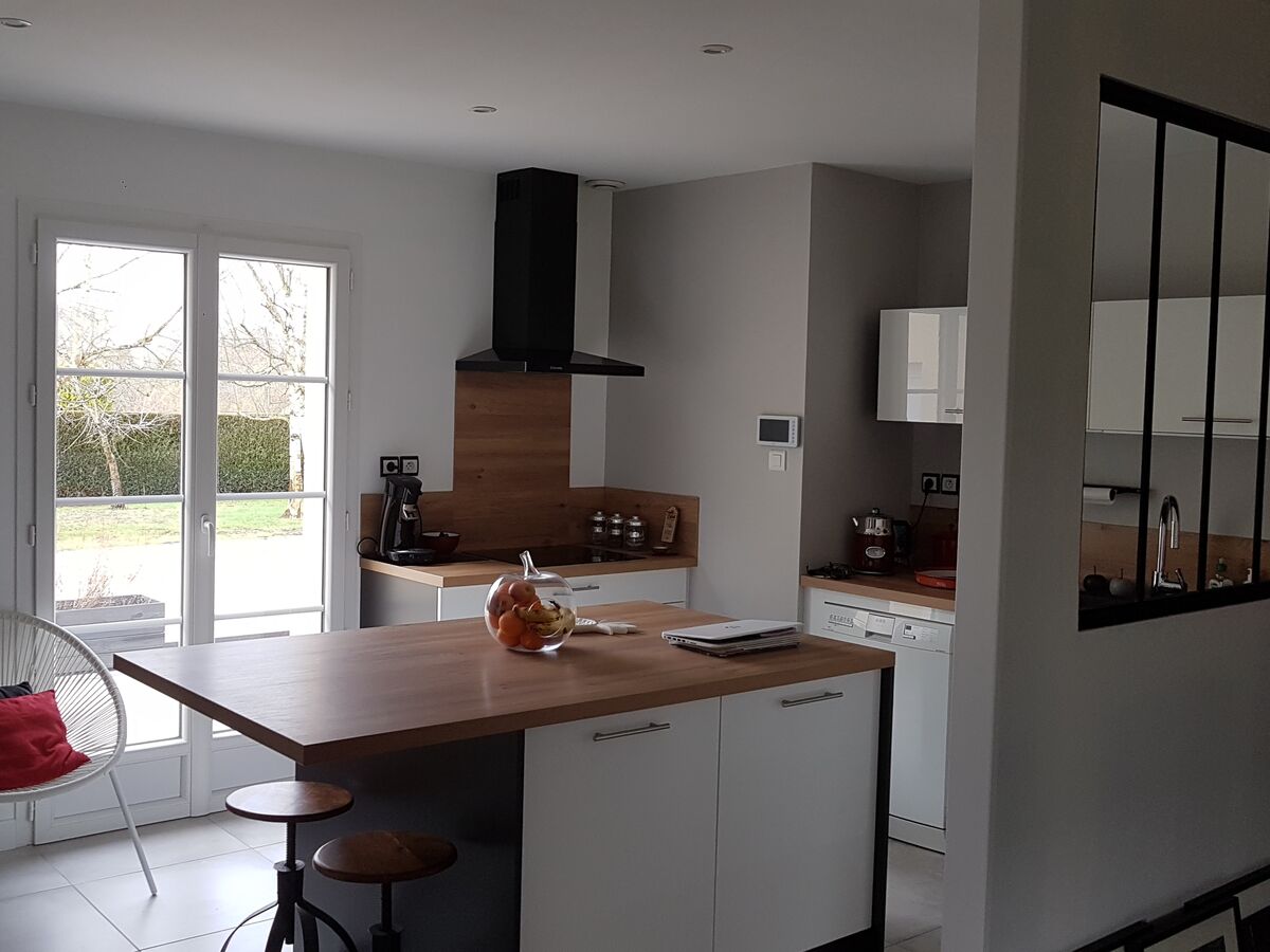 Rénovation cuisine équipée sur mesure Light Blanc Brillant