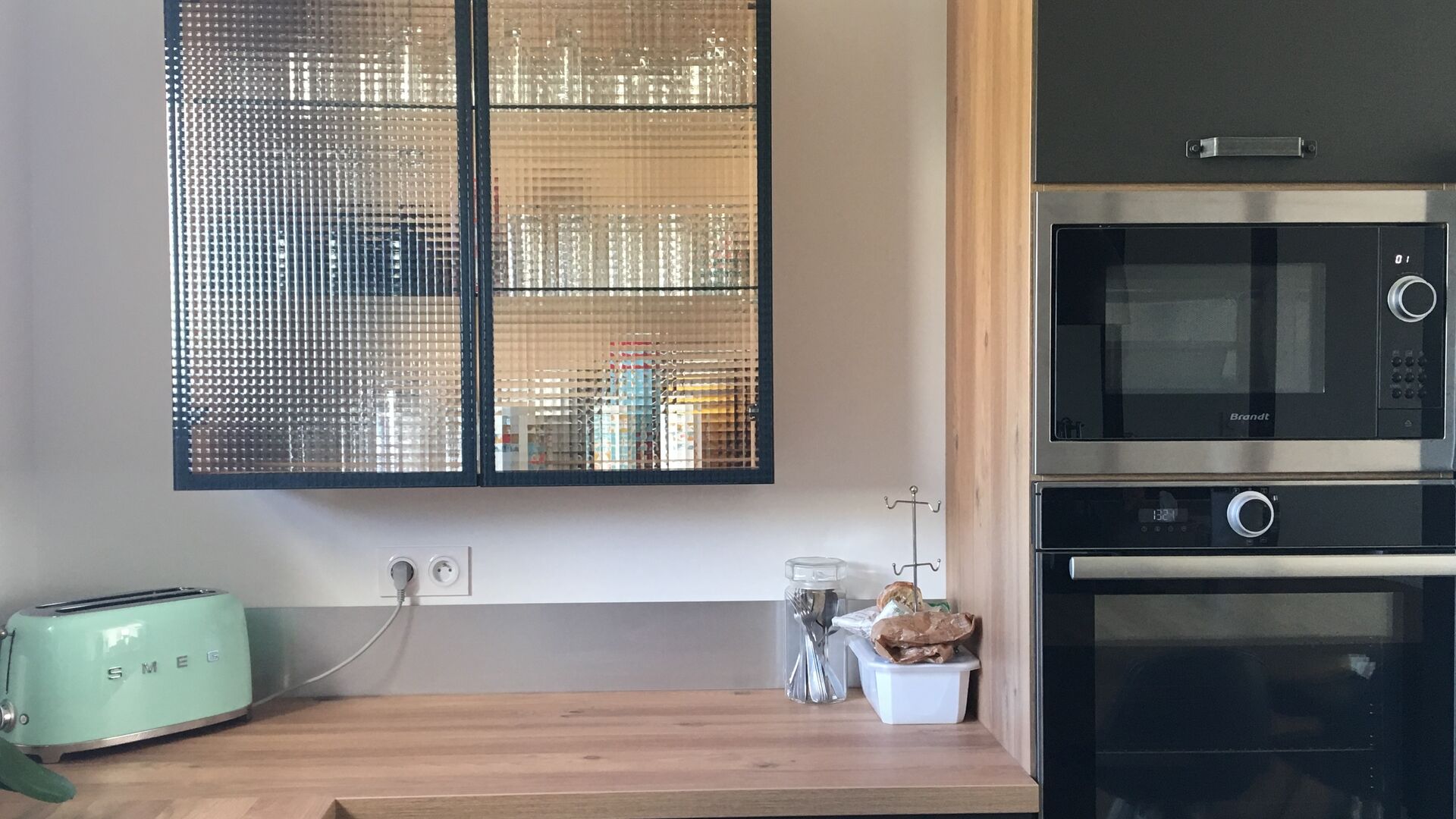 Cuisine équipée sur mesure Label Métal Brossé