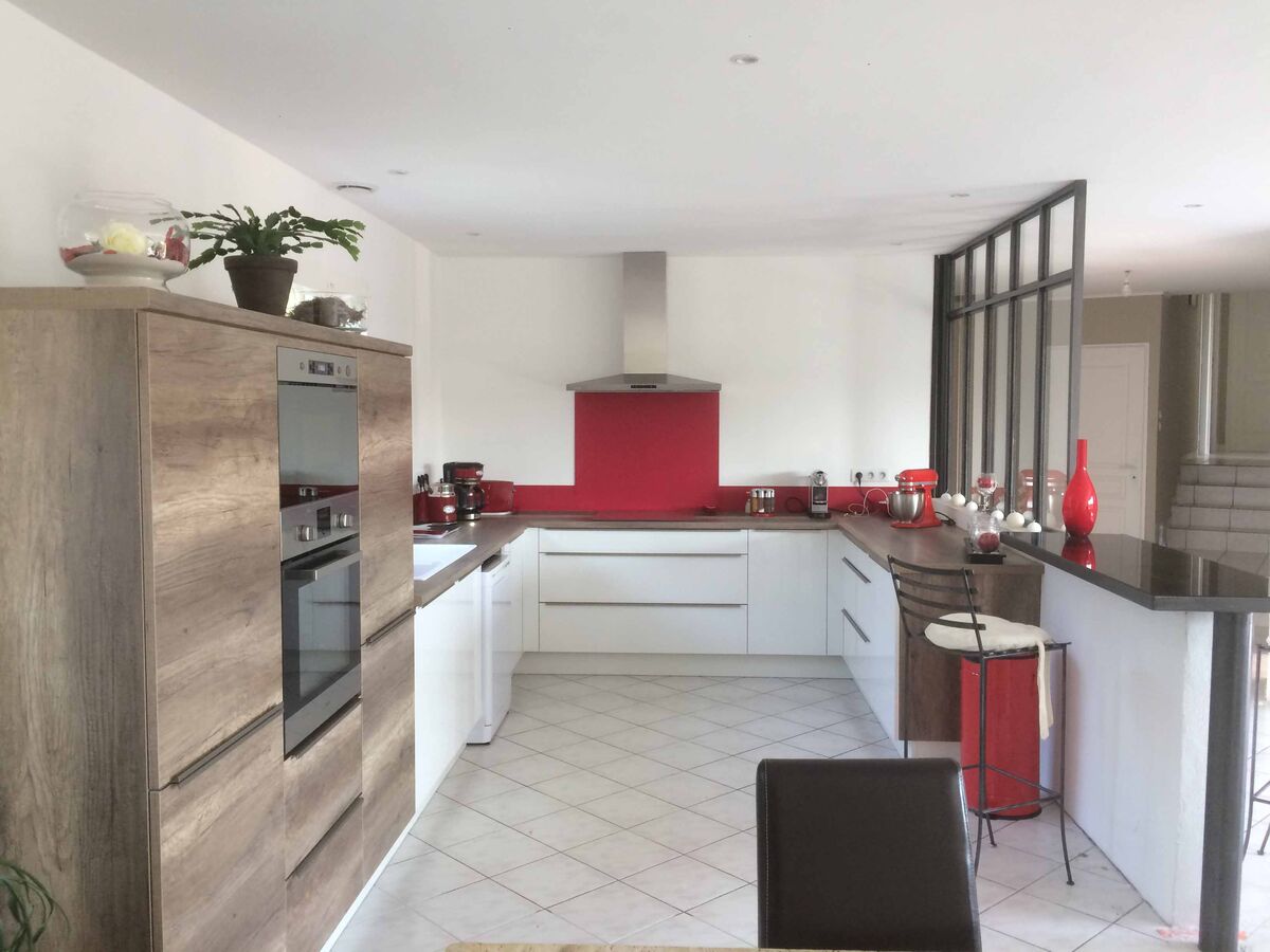 Cuisine équipée sur mesure Light Blanc brillant