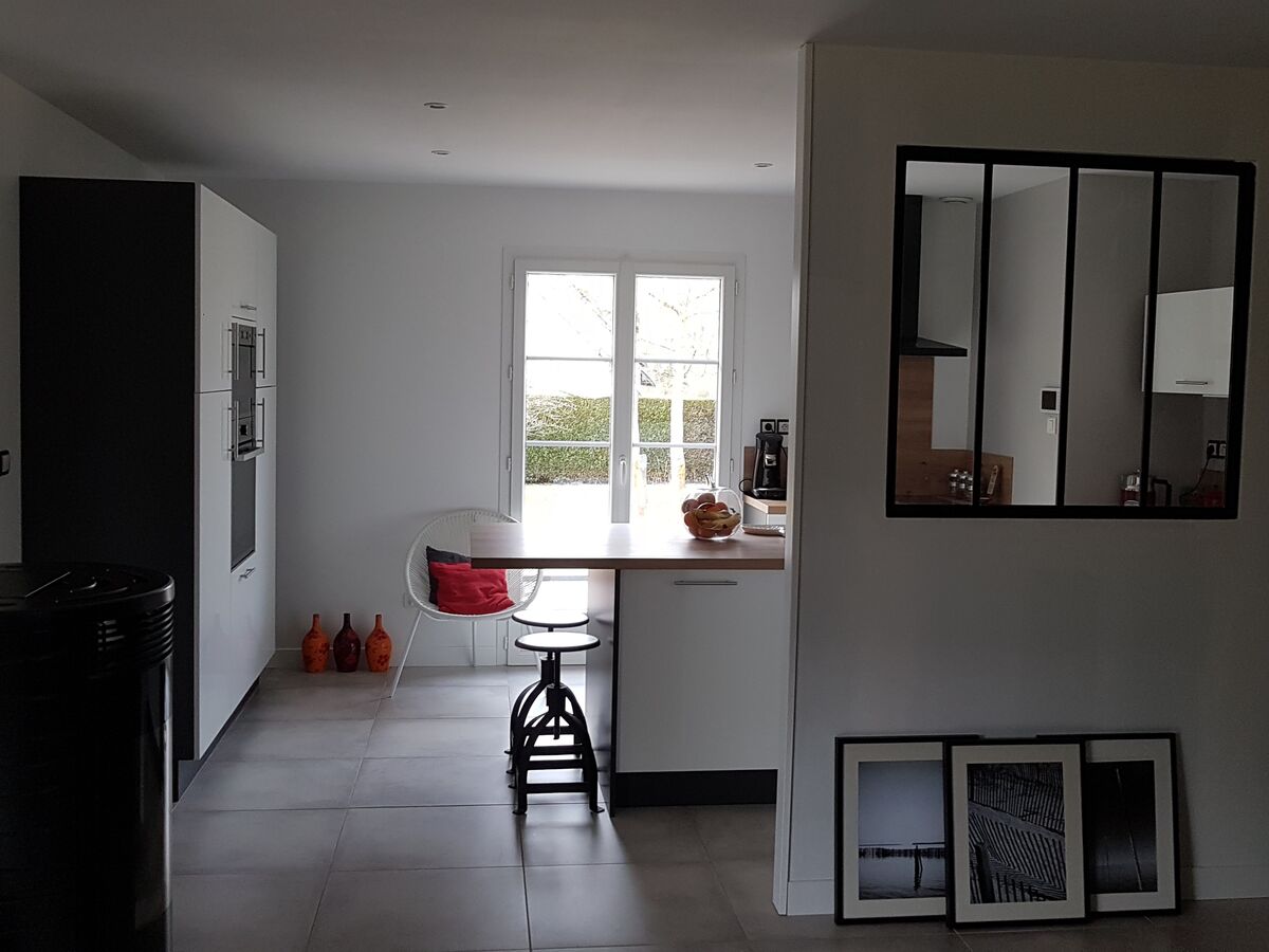 Cuisine avant-après sur mesure Light Blanc Brillant