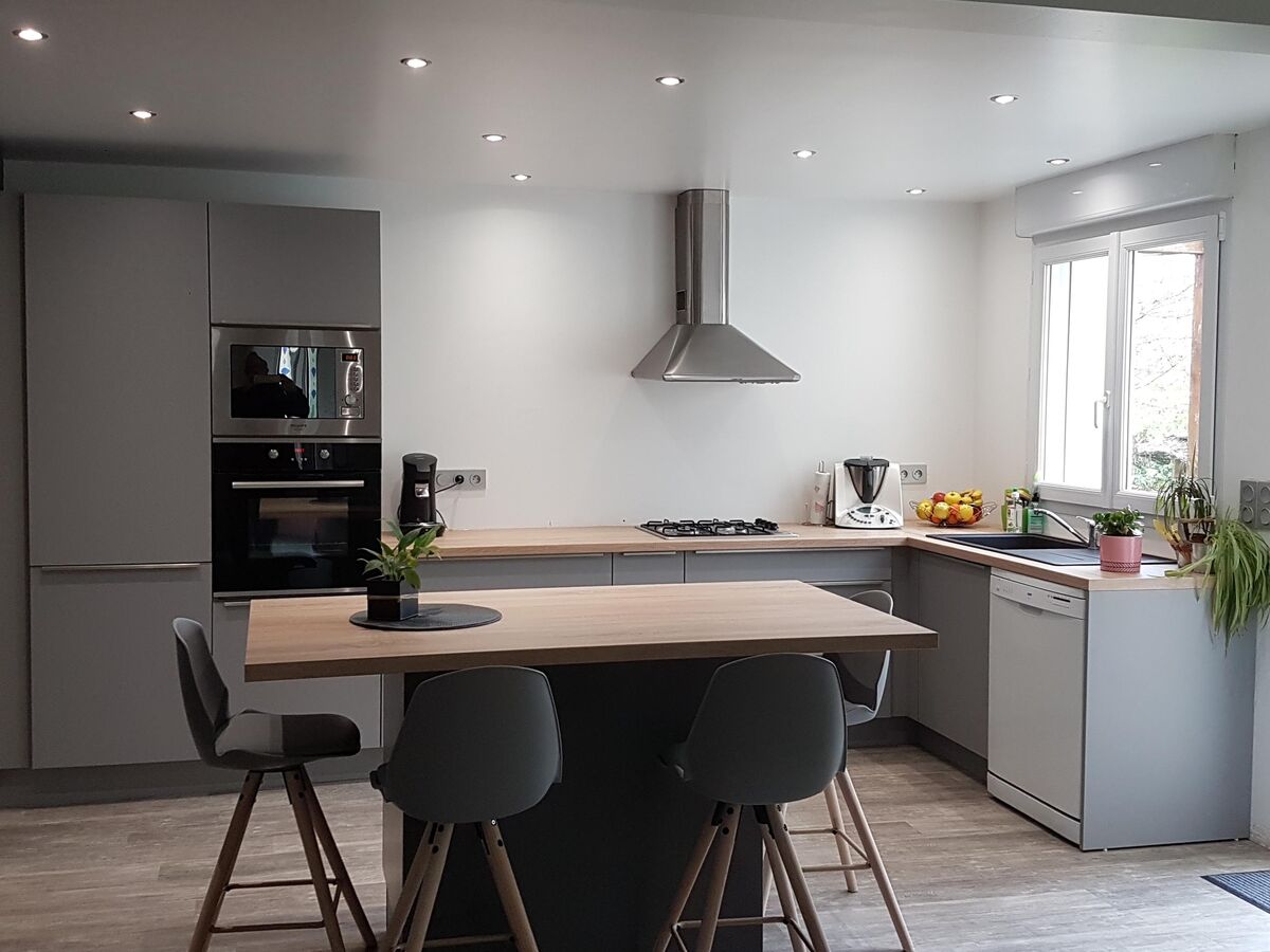 Cuisine équipée sur mesure Trend Gris Minéral