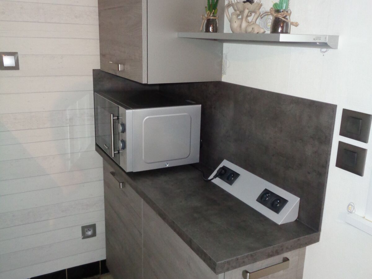 Cuisine avant-après sur mesure Label Chêne Sable Synchrone