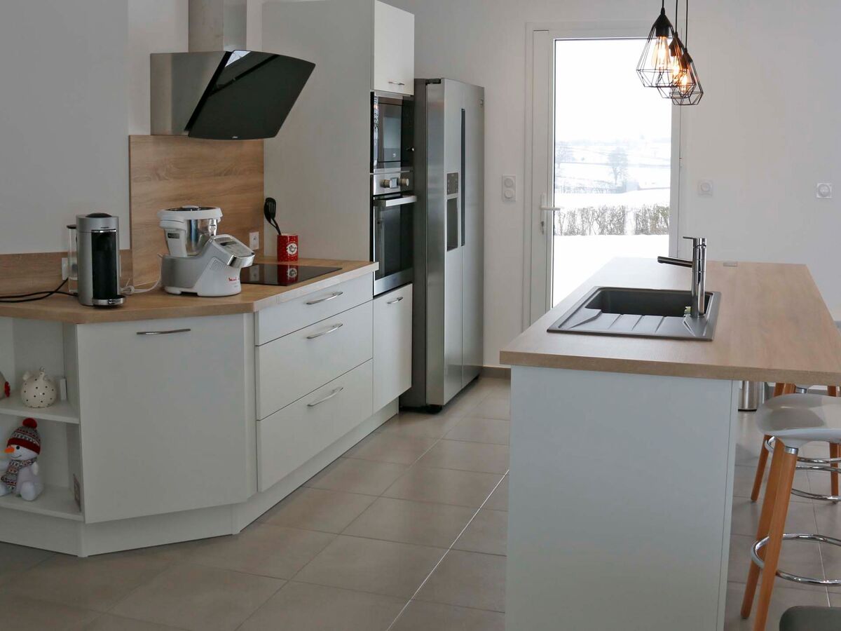 Rénovation cuisine équipée sur mesure Trend Blanc Mat