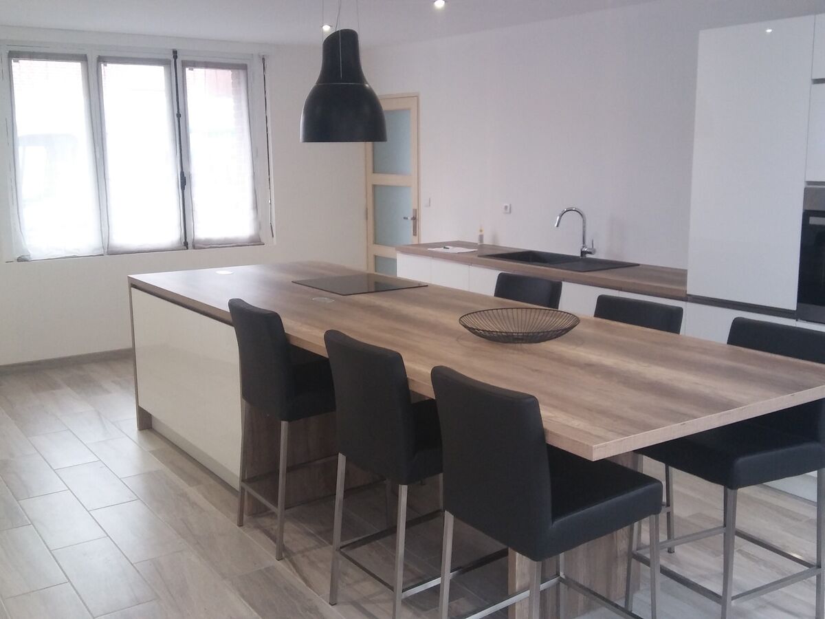 Cuisine équipée sur mesure Light Blanc brillant