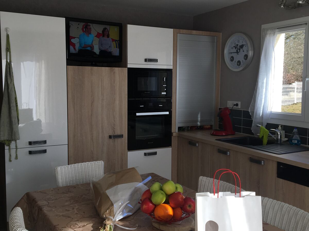 Rénovation cuisine sur mesure Trend + Chêne honey