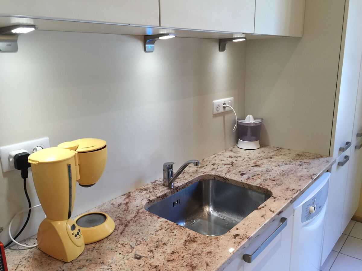 Cuisine avant-après sur mesure Trend + Blanc Mat