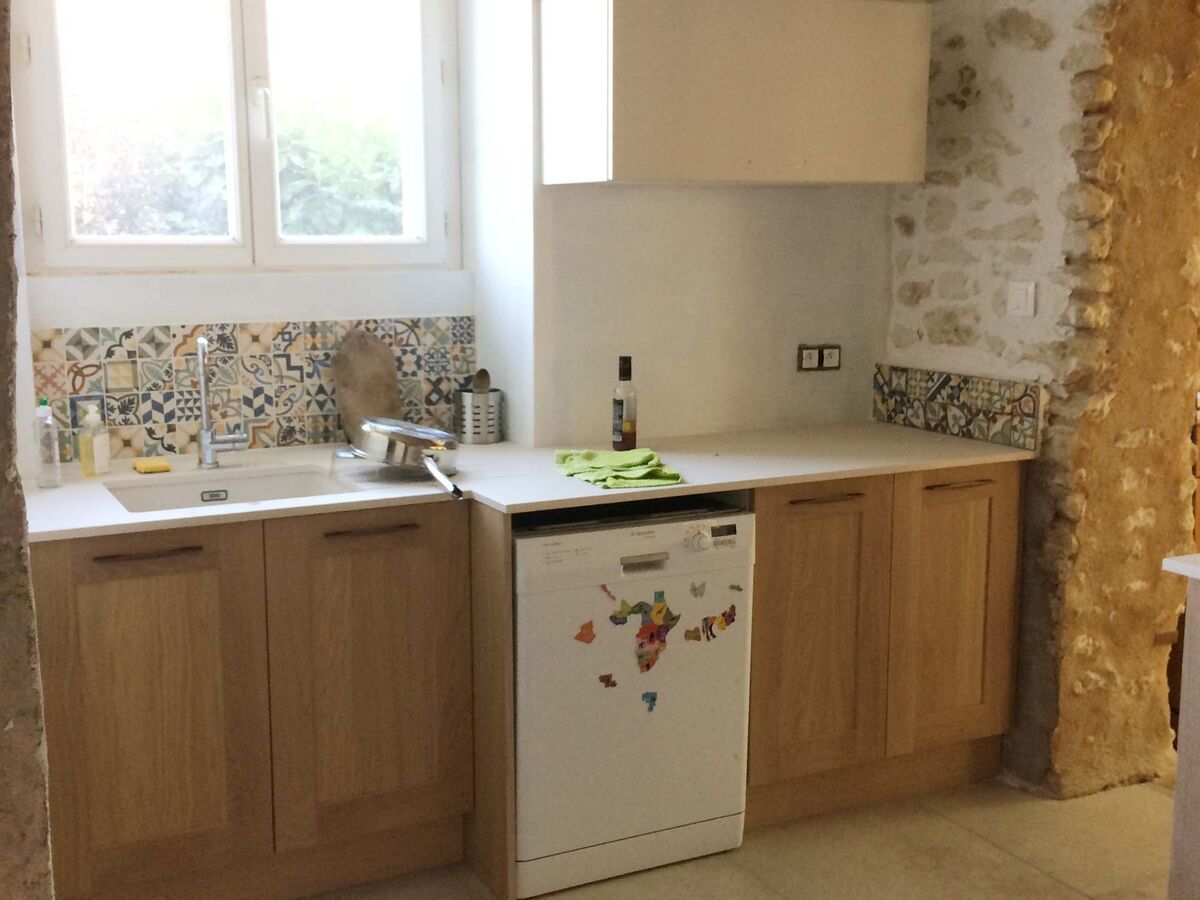 Cuisine avant-après sur mesure Wooden Soft Oak