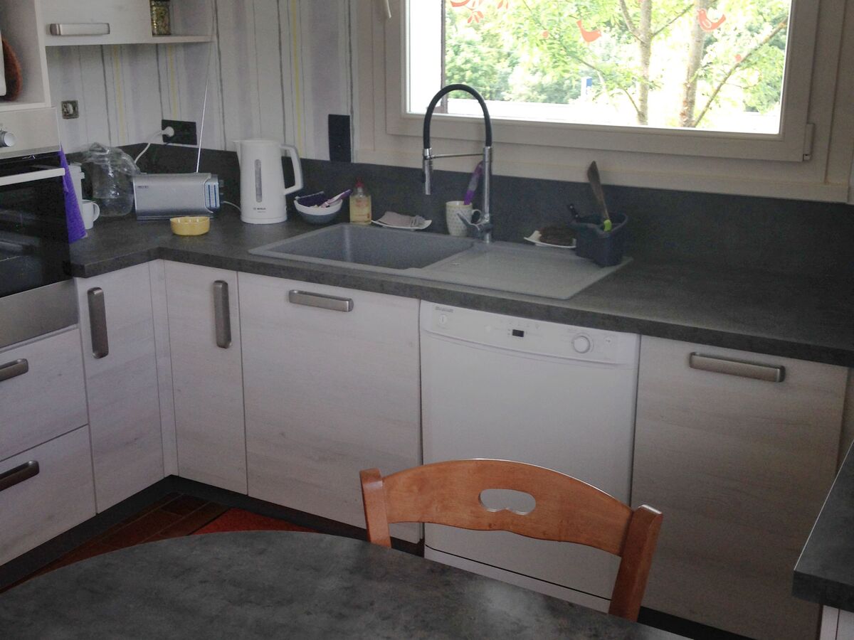 Cuisine avant-après sur mesure Trend + Artic wood