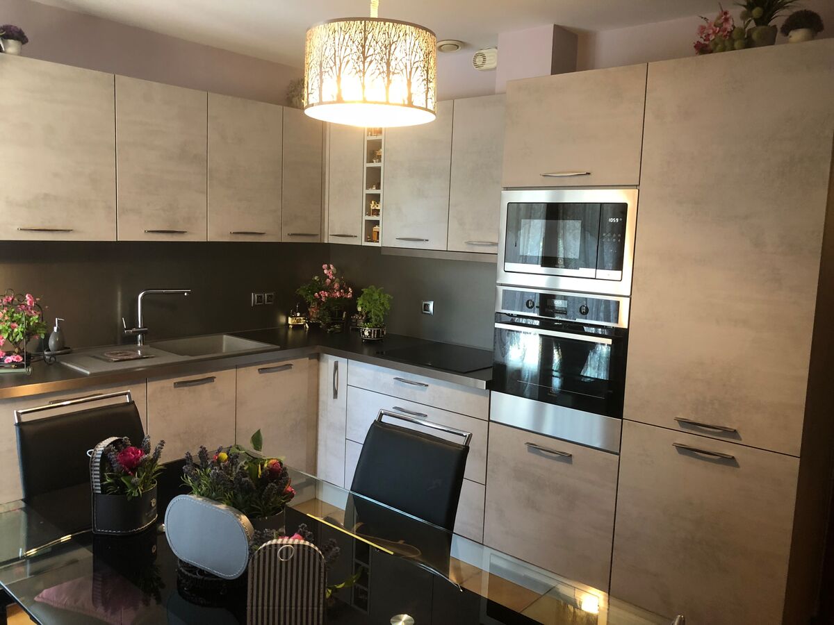 Cuisine équipée sur mesure Label Béton Clair