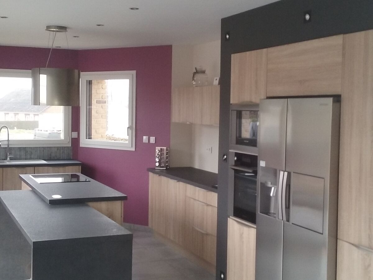 Cuisine équipée sur mesure Trend + Chêne timber